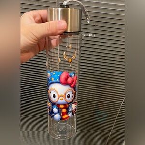 18oz plastic water bottle